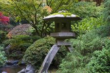 Shrine In Japanese Garden Stock Photo Shrine In Japanese Garden Stock Photo
