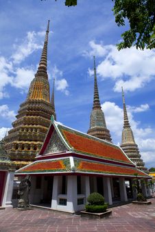 Wat Pho, Bangkok, Thailand Royalty Free Stock Photography Wat Pho, Bangkok, Thailand Royalty Free Stock Photography