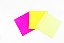 Colorful Paper Notes Memo Isolated Stock Images Colorful Paper Notes Memo Isolated Stock Images
