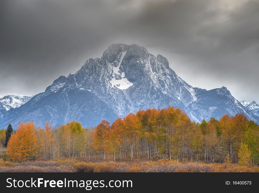 Autumn in Teton National Park