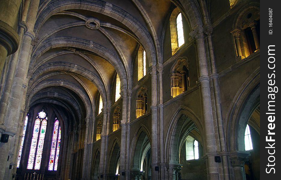 Gothic Church Interior