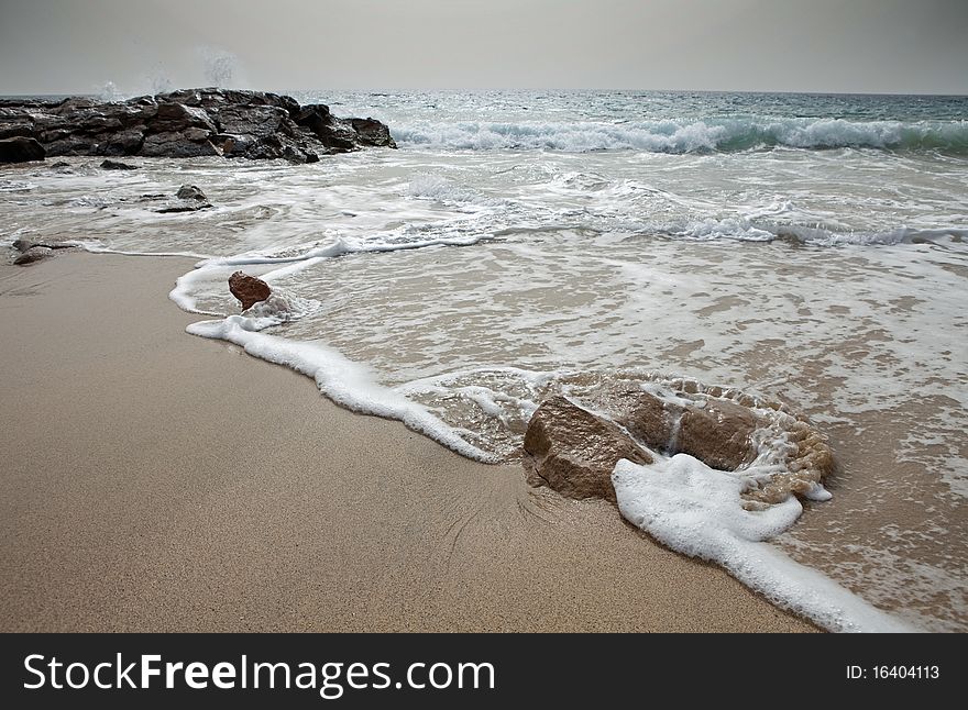 Beach On Lanzarote