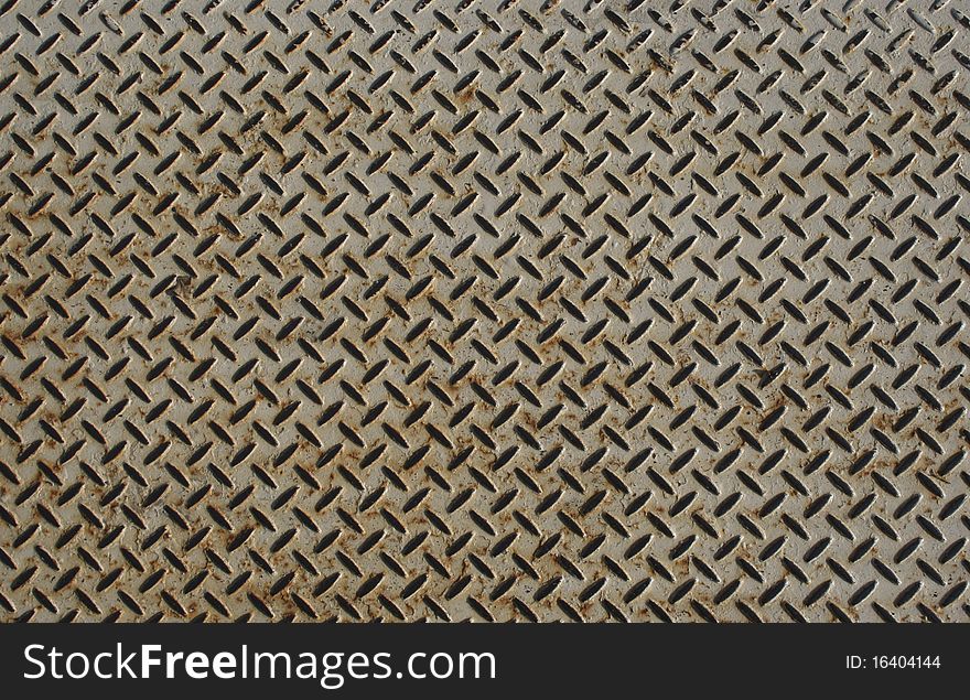 Rusted steel plate texture background