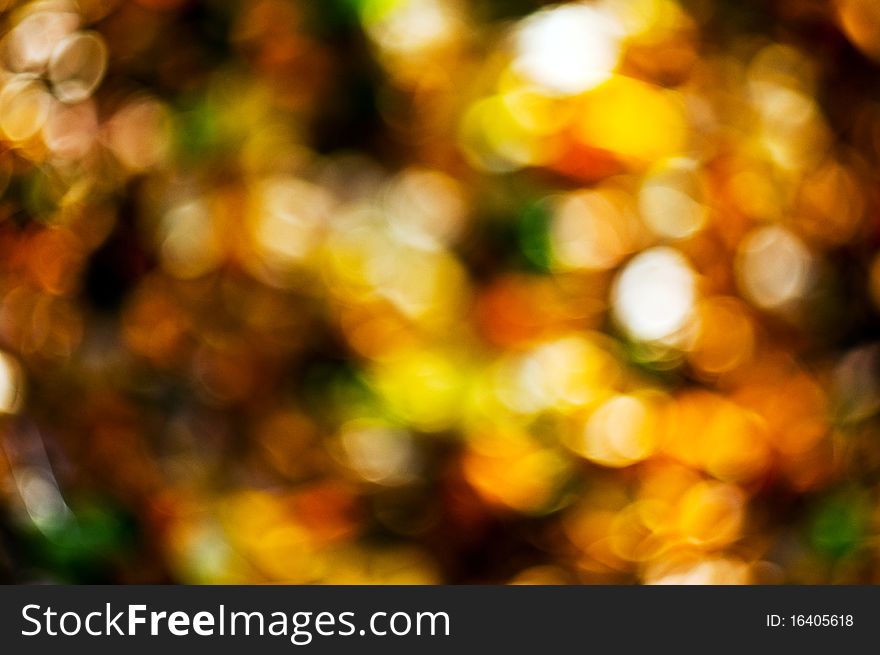 The abstract bokeh background with rounds. The abstract bokeh background with rounds