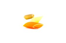 Colored Pasta Royalty Free Stock Image Colored Pasta Royalty Free Stock Image