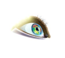Human Eye Royalty Free Stock Photography Human Eye Royalty Free Stock Photography