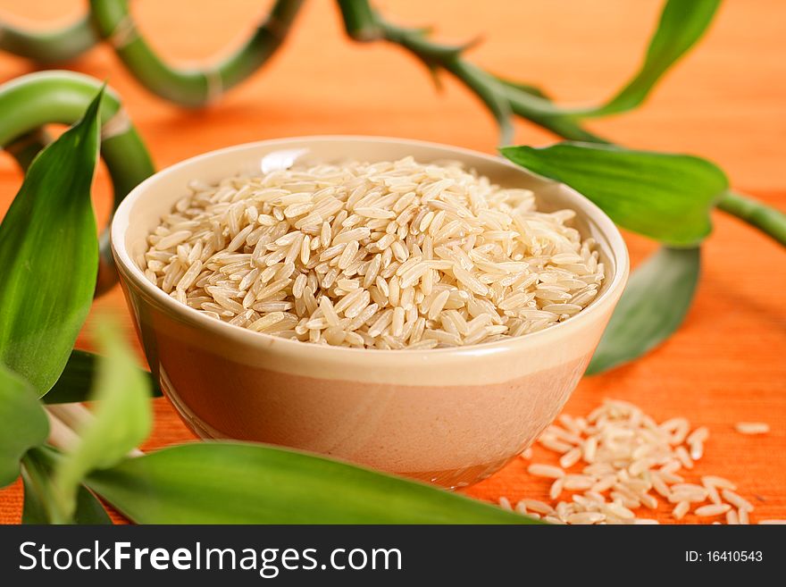 Rice food of Japanese and chinese