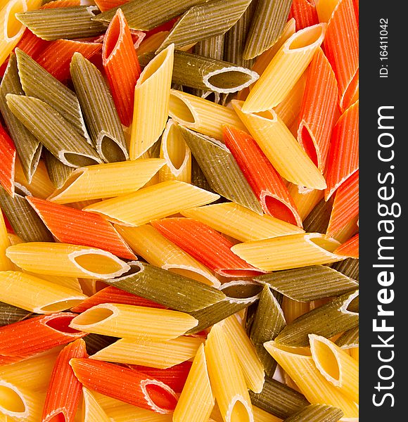 Colored pasta