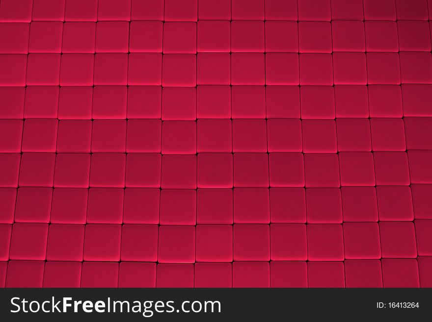 Rows of red tiles make a good background as they are or use to add your own message. Rows of red tiles make a good background as they are or use to add your own message.