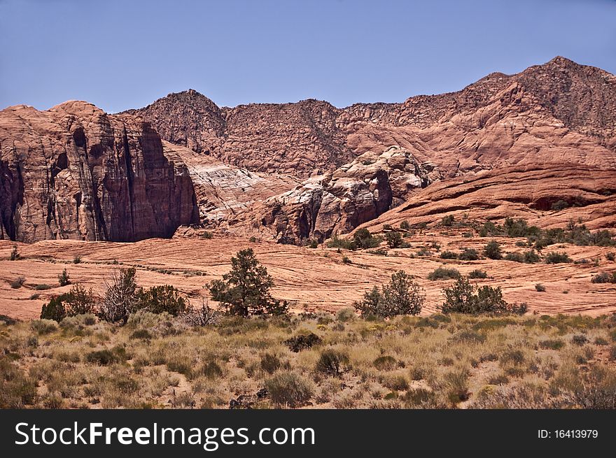 View Of Snow Canyon