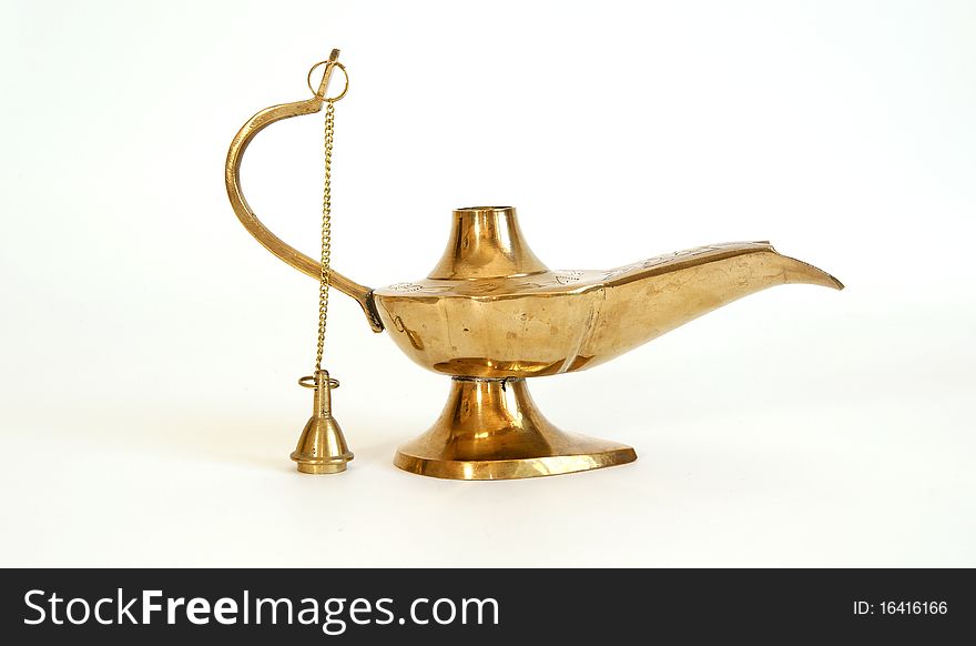 Arabian national copper vessel for incense