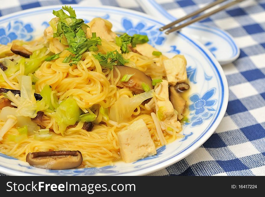 Healthy Looking Noodle Cuisine