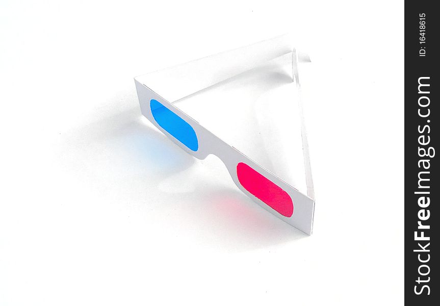 Glasses for watching movies 3D. Glasses for watching movies 3D