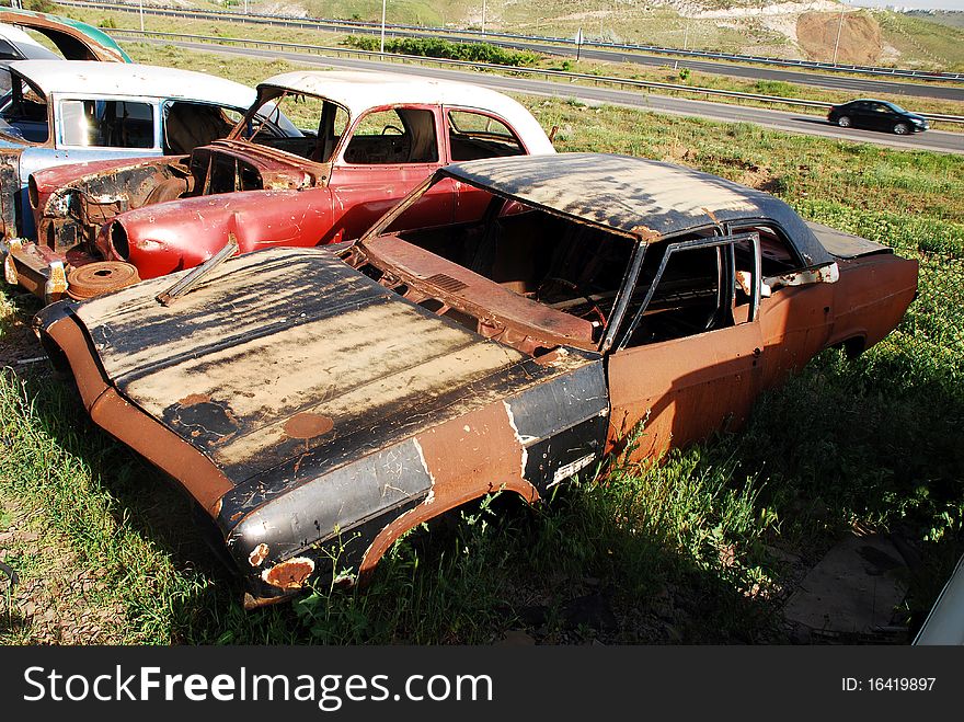 Free Images : abandoned, canyon, Car Graveyard, car 