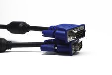 Computer Cable Stock Photo