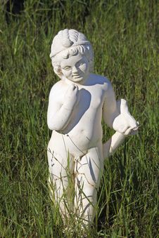 Greek Archaic Statue Found At Ancient Dion Royalty Free Stock Image Greek Archaic Statue Found At Ancient Dion Royalty Free Stock Image