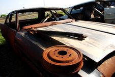 Old Abandoned Car Stock Photos Old Abandoned Car Stock Photos