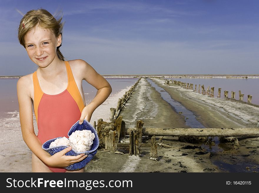 The Girl On Salty Lake