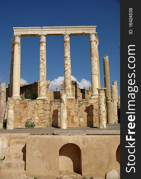 Roman theatre, Libya