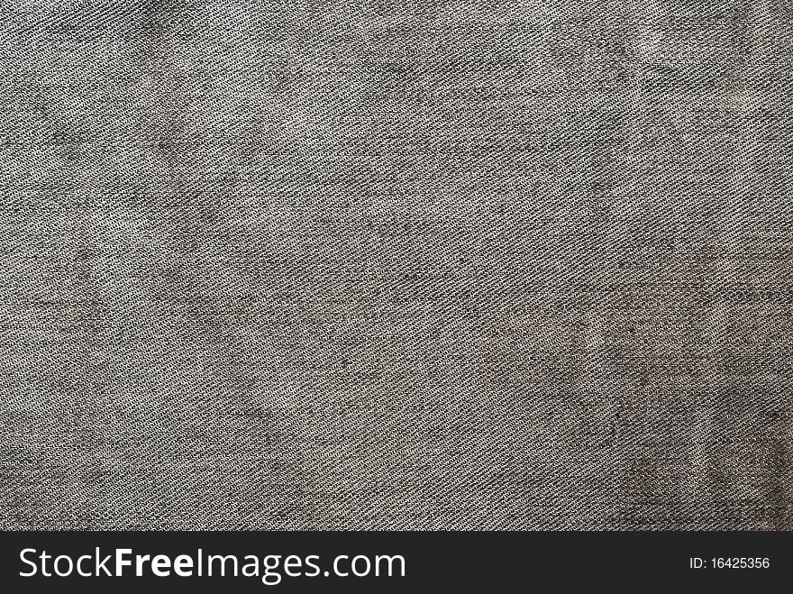 Texture Of Grey Jeans