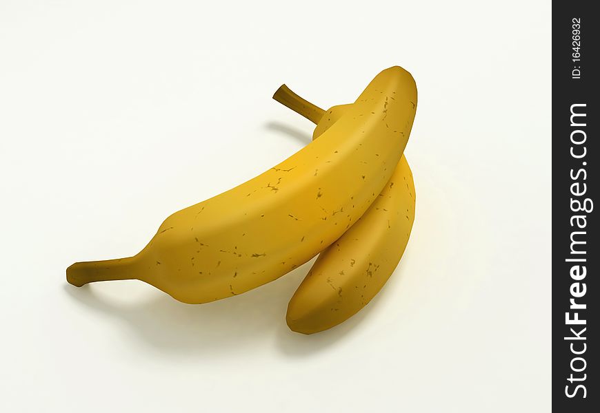 Two bananas