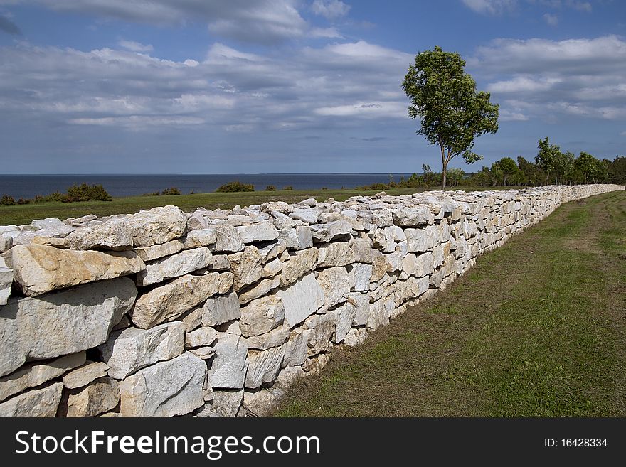 North coast of island Saaremaa. North coast of island Saaremaa