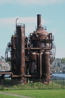 Gasworks Park At Seattle Washington Stock Photography Gasworks Park At Seattle Washington Stock Photography