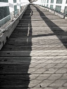 Old Timber Foot Bridge Stock Photo Old Timber Foot Bridge Stock Photo