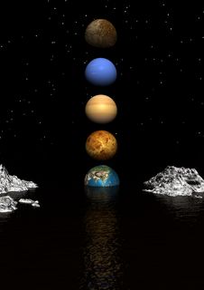 Planets Royalty Free Stock Images