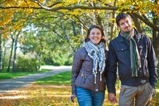 Romantic Young Beautiful Couple Stock Image Romantic Young Beautiful Couple Stock Image