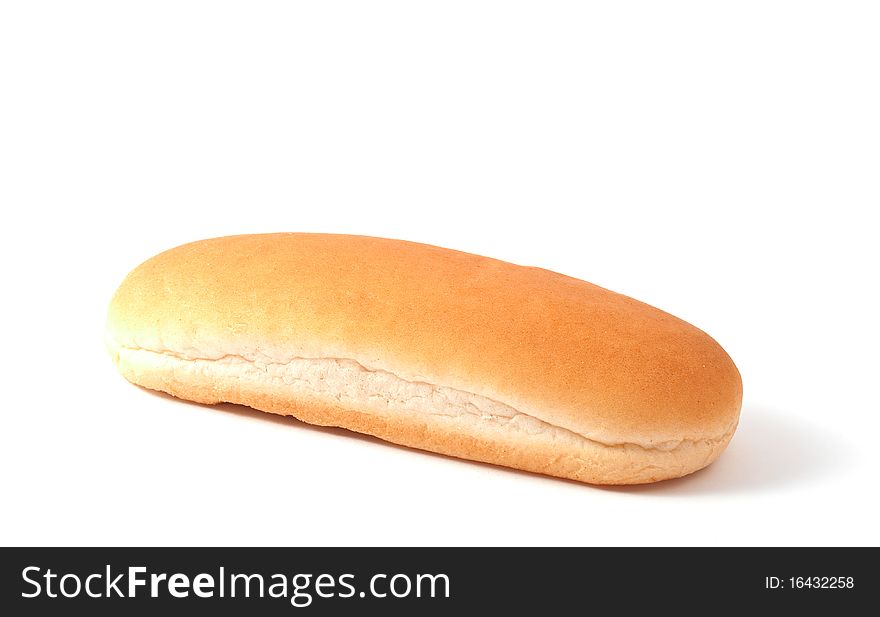 Rolls for hot dog on a white background