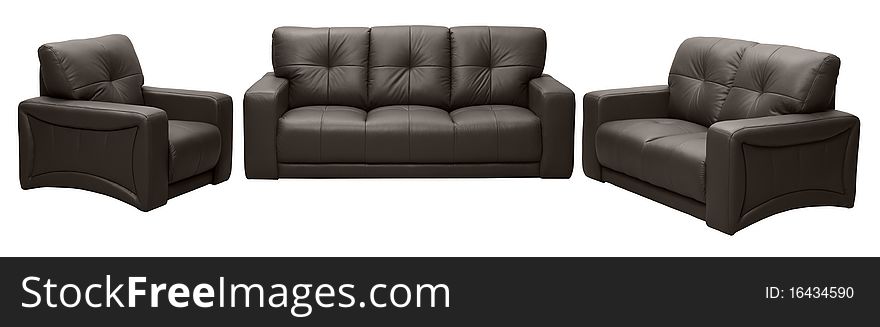 Contemporary and modern sofa set. Contemporary and modern sofa set