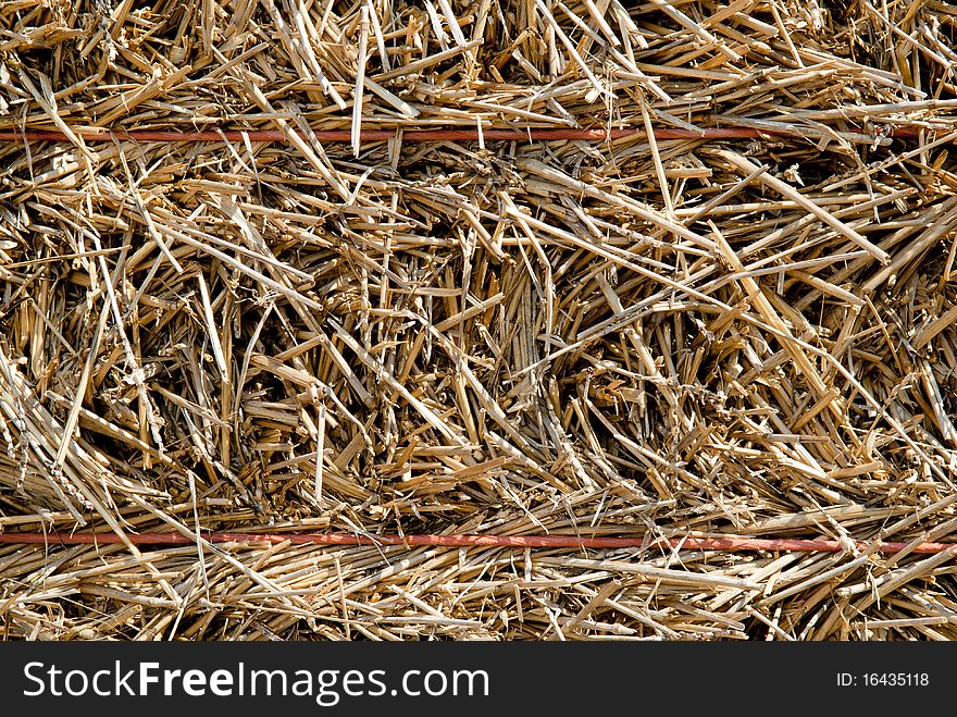 Rural background, straw, hay background