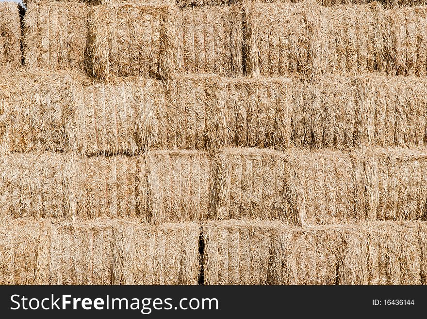 Rural background, straw, hay background