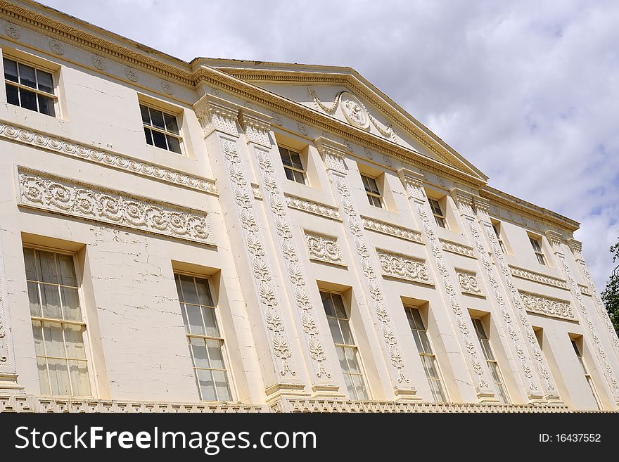 Windows of Kenwood house from london uk