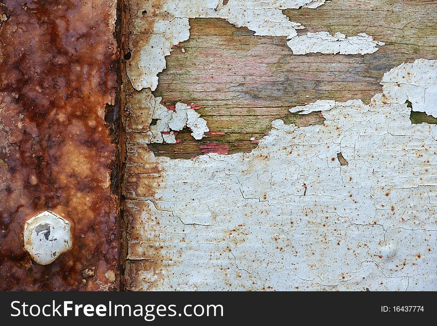 Rusty ship background abstract texture. Rusty ship background abstract texture