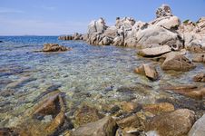 Beautiful Coastline Of Punta Molentis Royalty Free Stock Photo Beautiful Coastline Of Punta Molentis Royalty Free Stock Photo