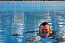 Swimming Royalty Free Stock Photography Swimming Royalty Free Stock Photography