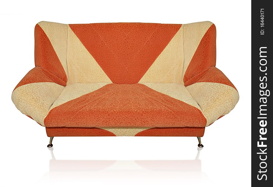 Comfy Sofa, with clipping path on white