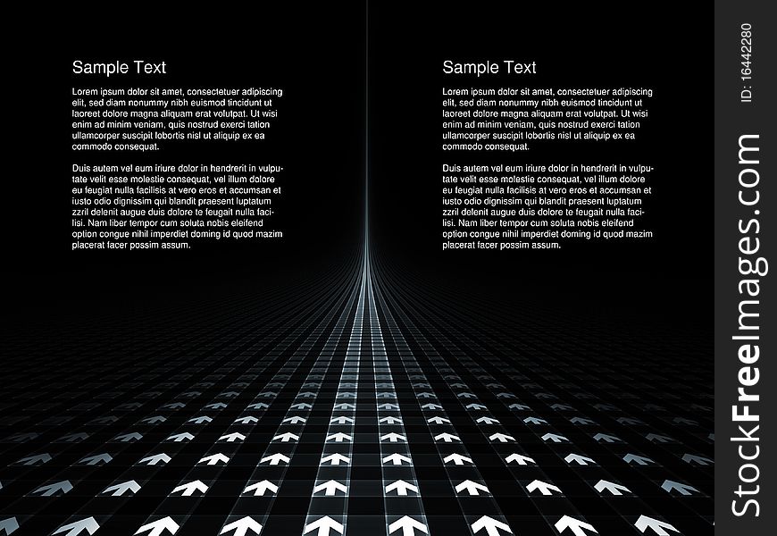 Conceptual grid on the subject of space, technology and movement. Conceptual grid on the subject of space, technology and movement.