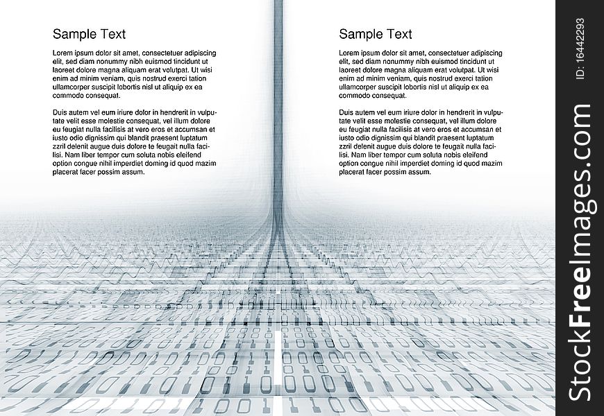 Conceptual grid on the subject of space, technology and movement. Conceptual grid on the subject of space, technology and movement.