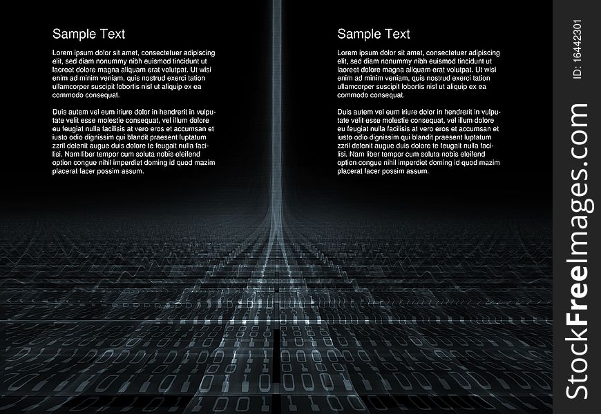 Conceptual grid on the subject of space, technology and movement. Conceptual grid on the subject of space, technology and movement.