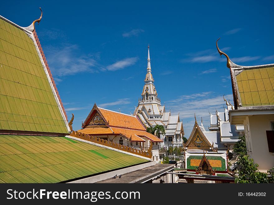 White Sanctuary,   Sothorn Temple, Chacheungchao, thailand