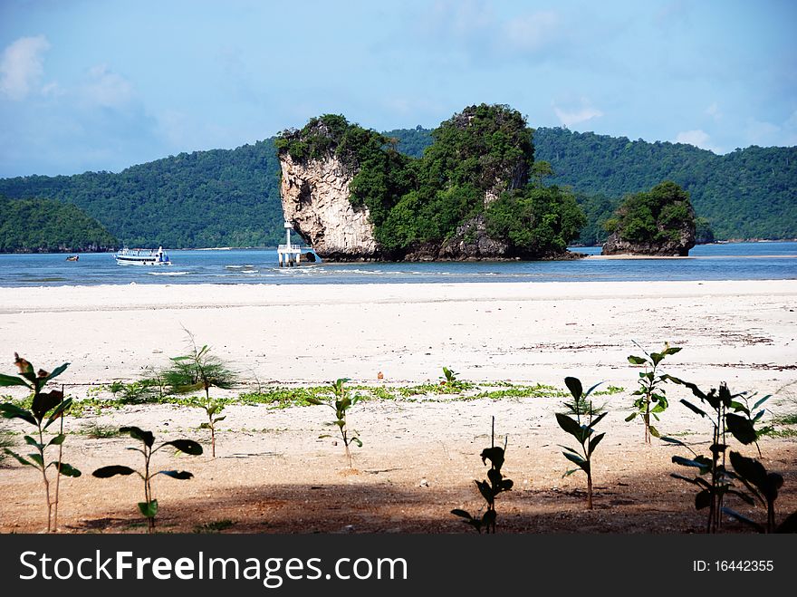 Detail of Thailand Island in the Phuket Province, Summer. Detail of Thailand Island in the Phuket Province, Summer