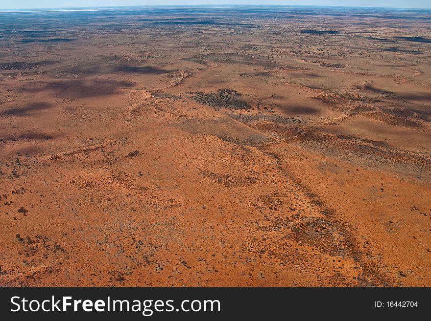 Bright and Sunny Day in the Australian Outback