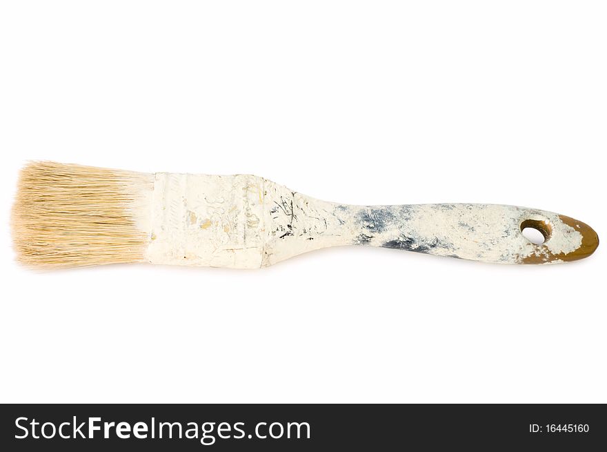 Paint brush, isolated on white background