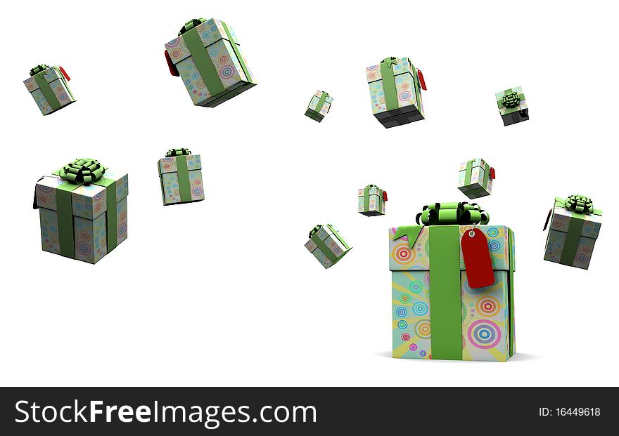 Colored Gift Boxes