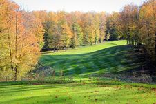 Crystal Mountain Mountain View Golf Course Fairway. Stock Photo Crystal Mountain Mountain View Golf Course Fairway. Stock Photo