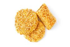 Sesame Cookies Royalty Free Stock Images