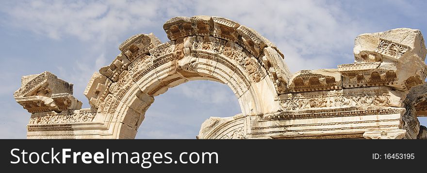 Ruins of the ancient city Ephesus, Turkey. Ruins of the ancient city Ephesus, Turkey